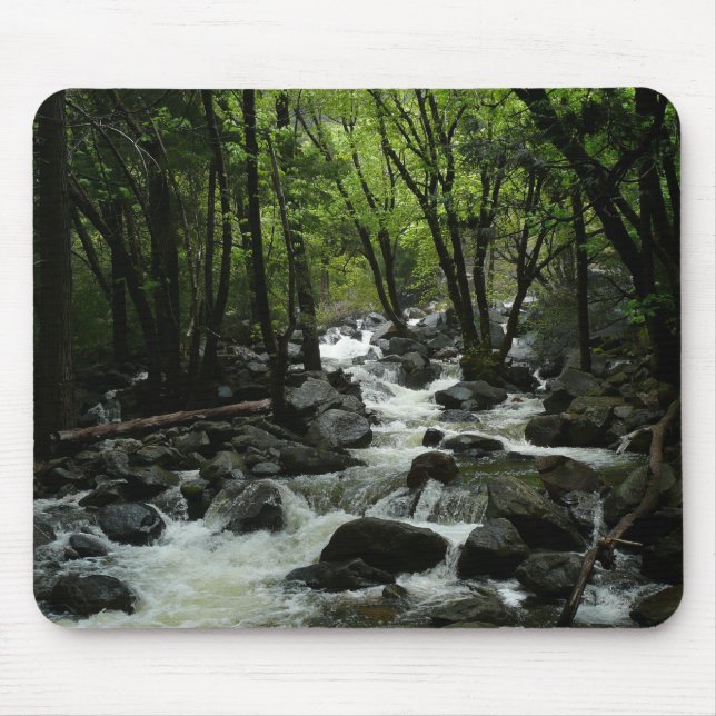 Tapis De Souris Bridalveil Creek à Yosemite National Park (Devant)