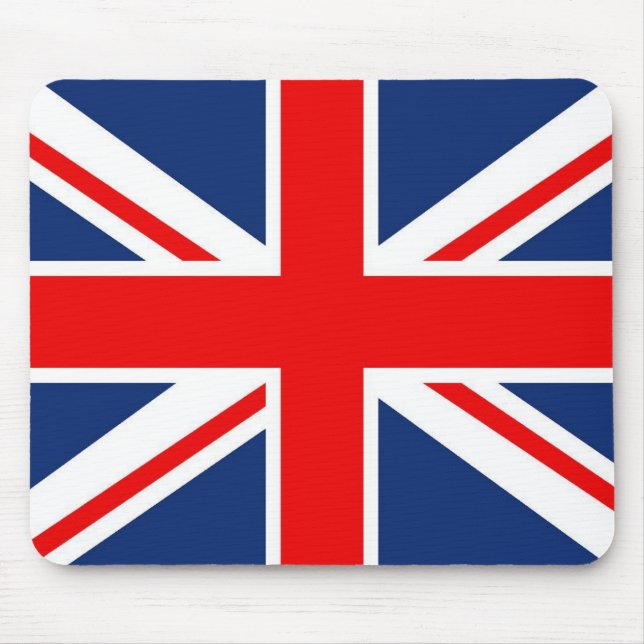 Tapis de souris britannique de drapeau (Devant)