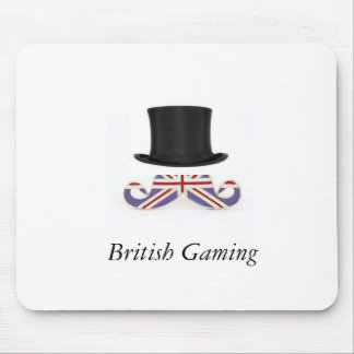 Tapis de souris britannique de jeu