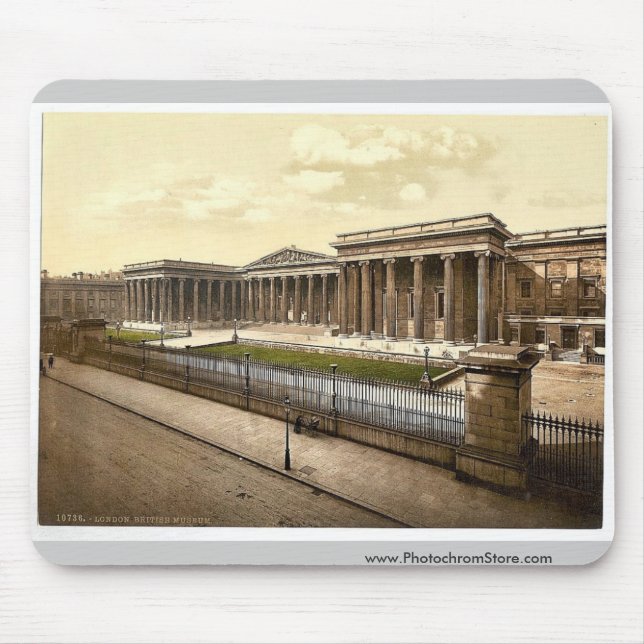 Tapis De Souris British Museum, Londres, Angleterre Photochrom (Devant)