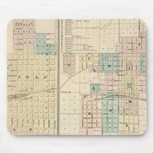 Tapis De Souris Brodhead et Village de Monroe, Green Co