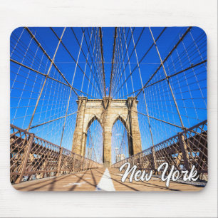 Tapis De Souris Brooklyn Bridge, New York, USA
