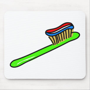 Tapis De Souris Brosse à dents