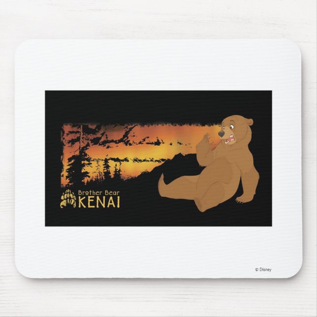Tapis De Souris Brother Bear Kenai Disney (Devant)