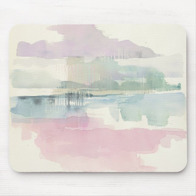 Tapis De Souris Brouillard de levage | aux pastels mous (Devant)