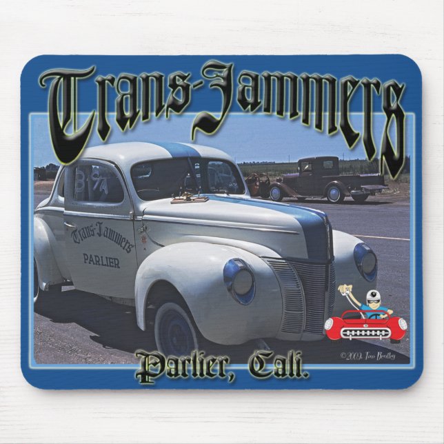 Tapis De Souris Brouilleurs de transport emballant le club (Devant)