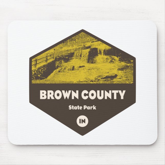 Tapis De Souris Brown County State Park Indiana (Devant)