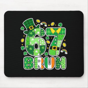 Tapis De Souris Bruh 67 Mème Six Sept Pour Enfants Garçons Filles