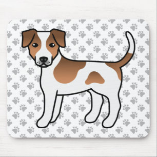 Tapis De Souris Brun Dano-Suédois Chiens de ferme Mignon Chien de
