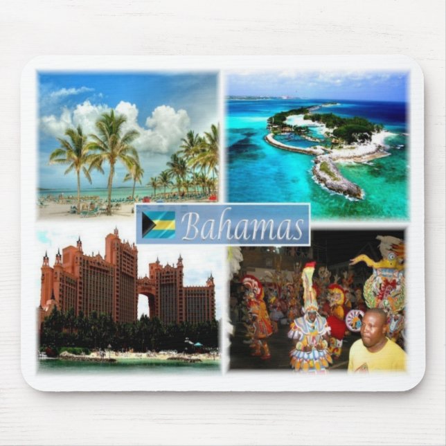 Tapis De Souris BS Bahamas - Nassau - La Tour Royale - (Devant)