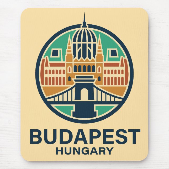 Tapis De Souris Budapest Hungary Europe (Devant)