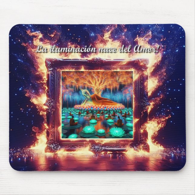 Tapis De Souris Buddha es Amor Propio (Devant)