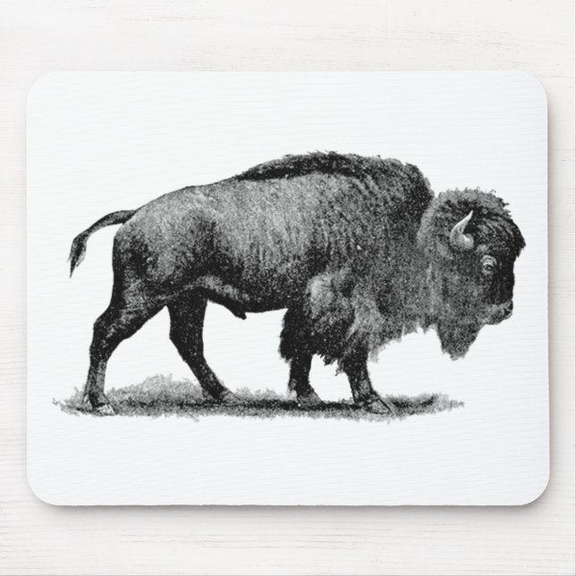 Tapis De Souris Buffalo américain (Devant)