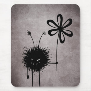 Tapis De Souris Bug Fleur Malin Vintage Mousepad