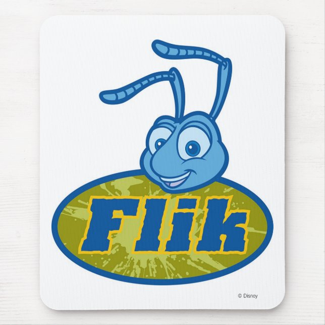 Tapis De Souris Bug's Life Flik souriant Disney (Devant)