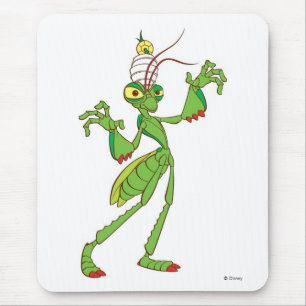 Tapis De Souris Bug's Life Manny prier mante voile effrayant turba