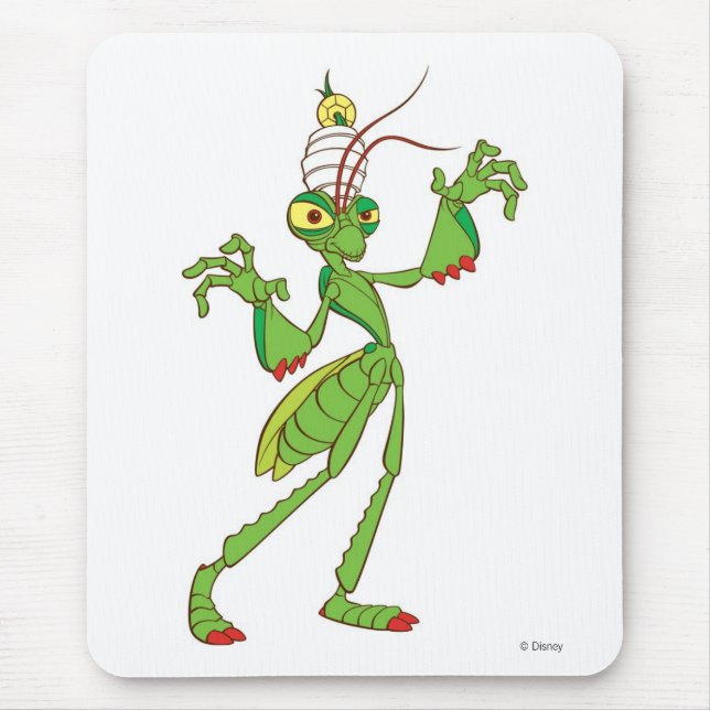 Tapis De Souris Bug's Life Manny prier mante voile effrayant turba (Devant)