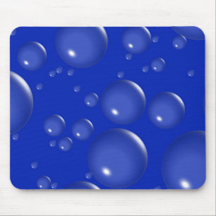 Tapis De Souris Bulle bleu-foncé Mousepad