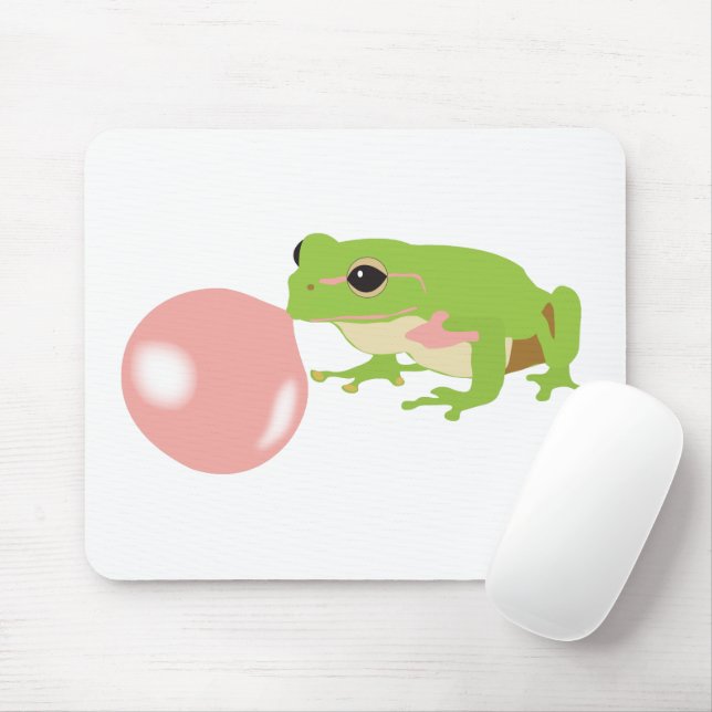 Tapis De Souris Bulle de grenouille à bulle (Avec souris)