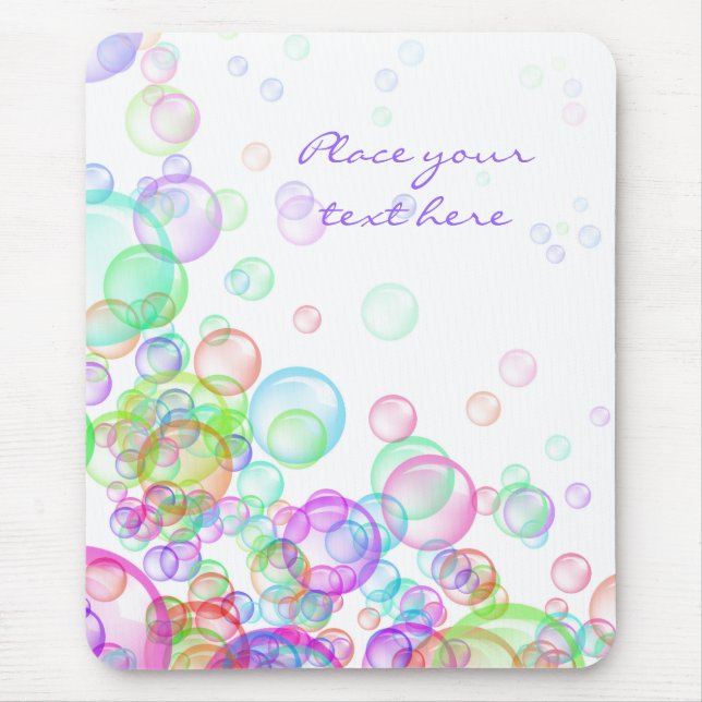 Tapis De Souris Bulles de savon (Devant)