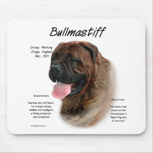 Tapis De Souris Bullmastiff (broche)