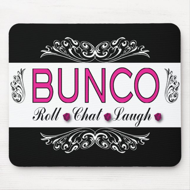Tapis De Souris Bunco, petit pain, conversation, rire dans le (Devant)