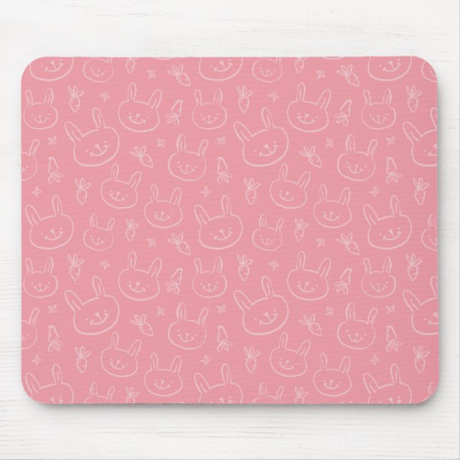 Tapis De Souris Bunny Mouse Pad (Devant)