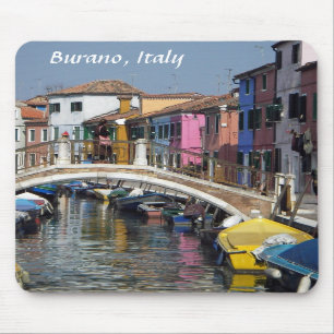 Tapis De Souris Burano ;  Île Mousepad de dentelle