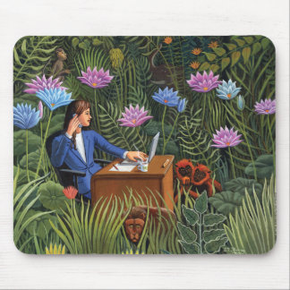 Tapis De Souris Bureau Mousepad de jungle