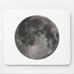Tapis De Souris Bureau Spatial Lunaire Fête Douche Paix Amour Art