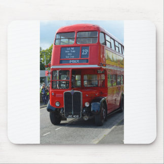 Tapis De Souris Bus vintage de Londres