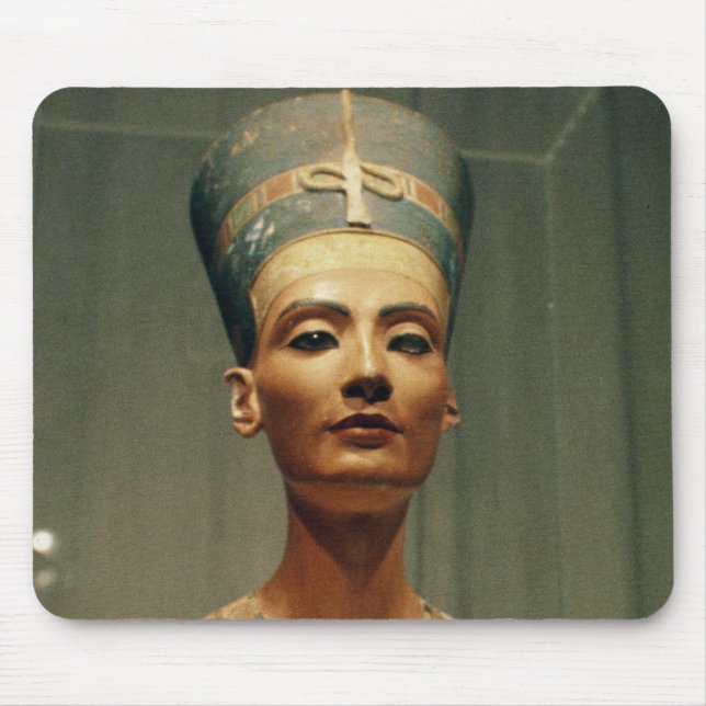Tapis De Souris Buste de la Reine Nefertiti, vue de face (Devant)