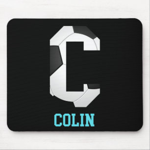 Tapis De Souris But de terrain Lettre Colin Alphabet Football