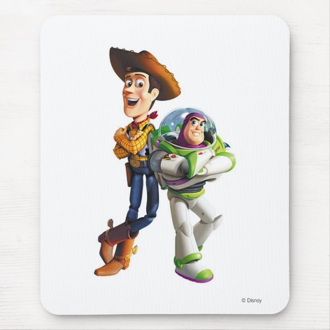 Tapis De Souris Buzz Lightyear & Woody dos dos (Devant)