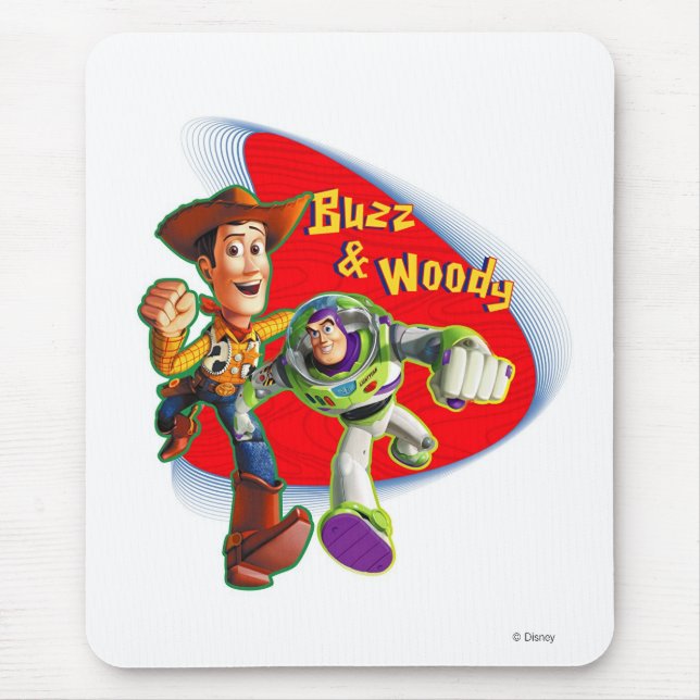 Tapis De Souris Buzz & Woody Disney (Devant)