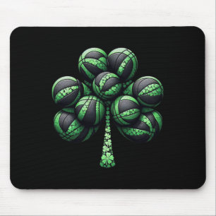 Tapis De Souris Bysketbyll Saint-Patrick Irish Bysketbyll 1