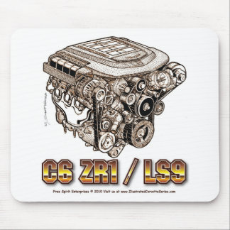 TAPIS DE SOURIS C6 ZR1/LS9