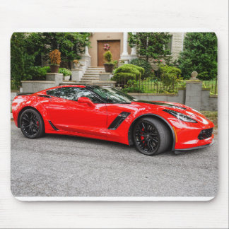 Tapis De Souris C7 rouge Chevrolet Corvette