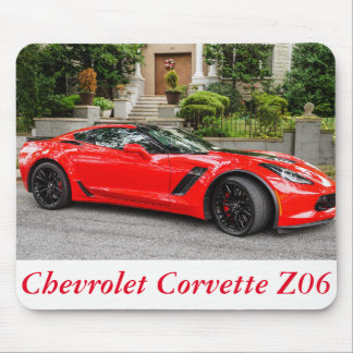 Tapis De Souris C7 rouge Chevrolet Corvette