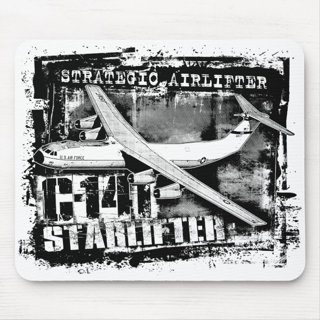 Tapis De Souris C-141 Starlifter Pad Mousepad (Devant)