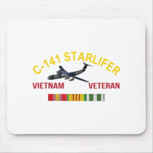 Tapis De Souris C-141 Starlifter Vietnam Vétérinaire Starlifter Ai