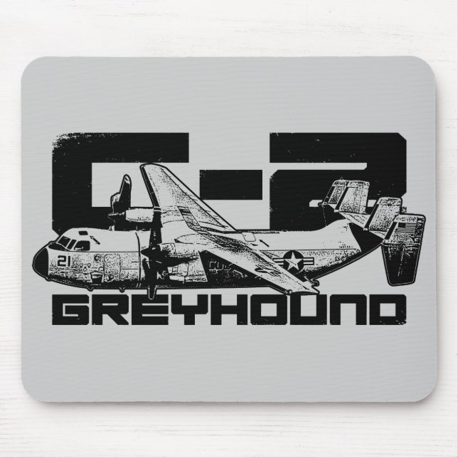 Tapis De Souris C-2 Greyhound Mousepad (Devant)