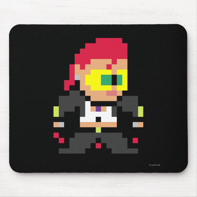 Tapis De Souris c. Viper à 8 bits (Devant)
