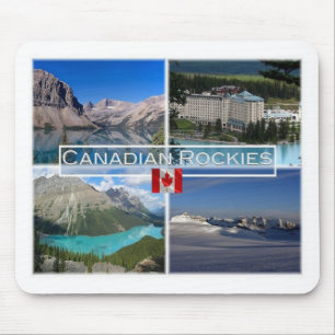 Tapis De Souris CA Canada - Lac Bow - Parc national Banff -