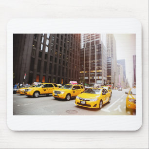 Tapis De Souris Cabines de taxi NYC à New York
