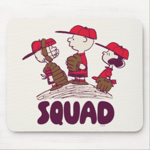 Tapis De Souris cacahuètes   Équipe de baseball