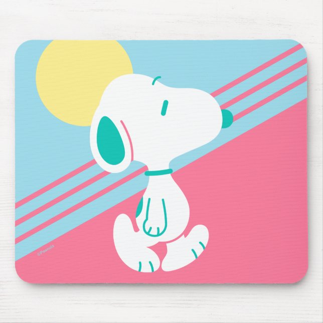 Tapis De Souris cacahuètes | Snoopy Deco Dreams Sun (Devant)