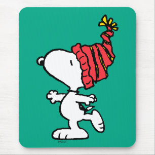 Tapis De Souris cacahuètes   Snoopy Winter Beanie Casquette