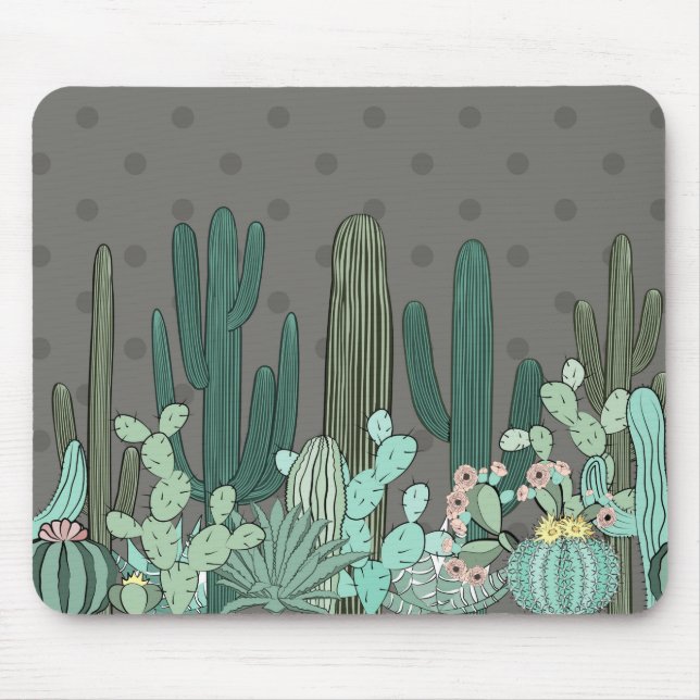 Tapis De Souris Cactus (Devant)