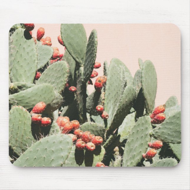 Tapis De Souris Cactus de poire de Prickley (Devant)